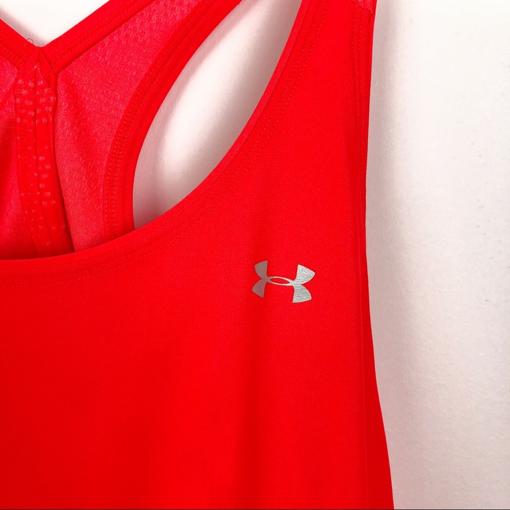 Under Armour HeatGear Racer Back Tank Top - Picture 2 of 6